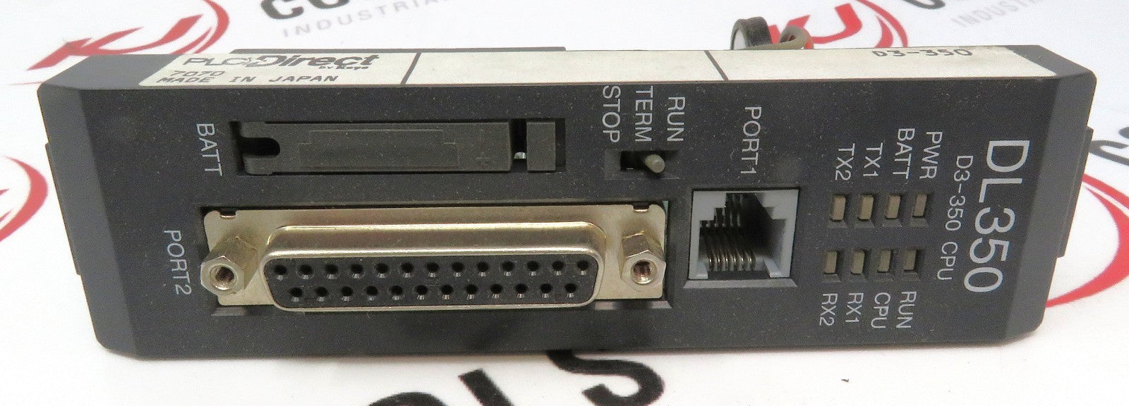 Koyo PLC Direct DL350 D3-350 CPU Module 7.5K Memory RS-232/422 Ports1