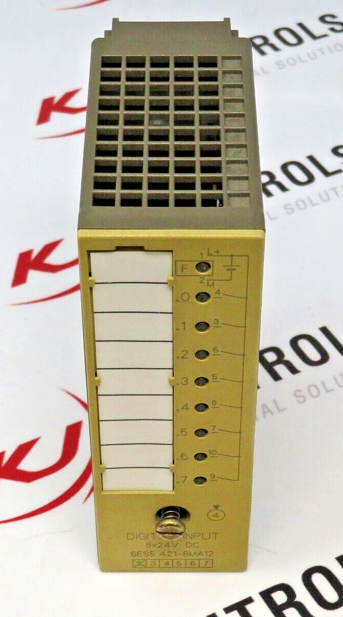 Siemens 6ES5 421-8MA12 SIMATIC S5 8-Point Digital Input Module