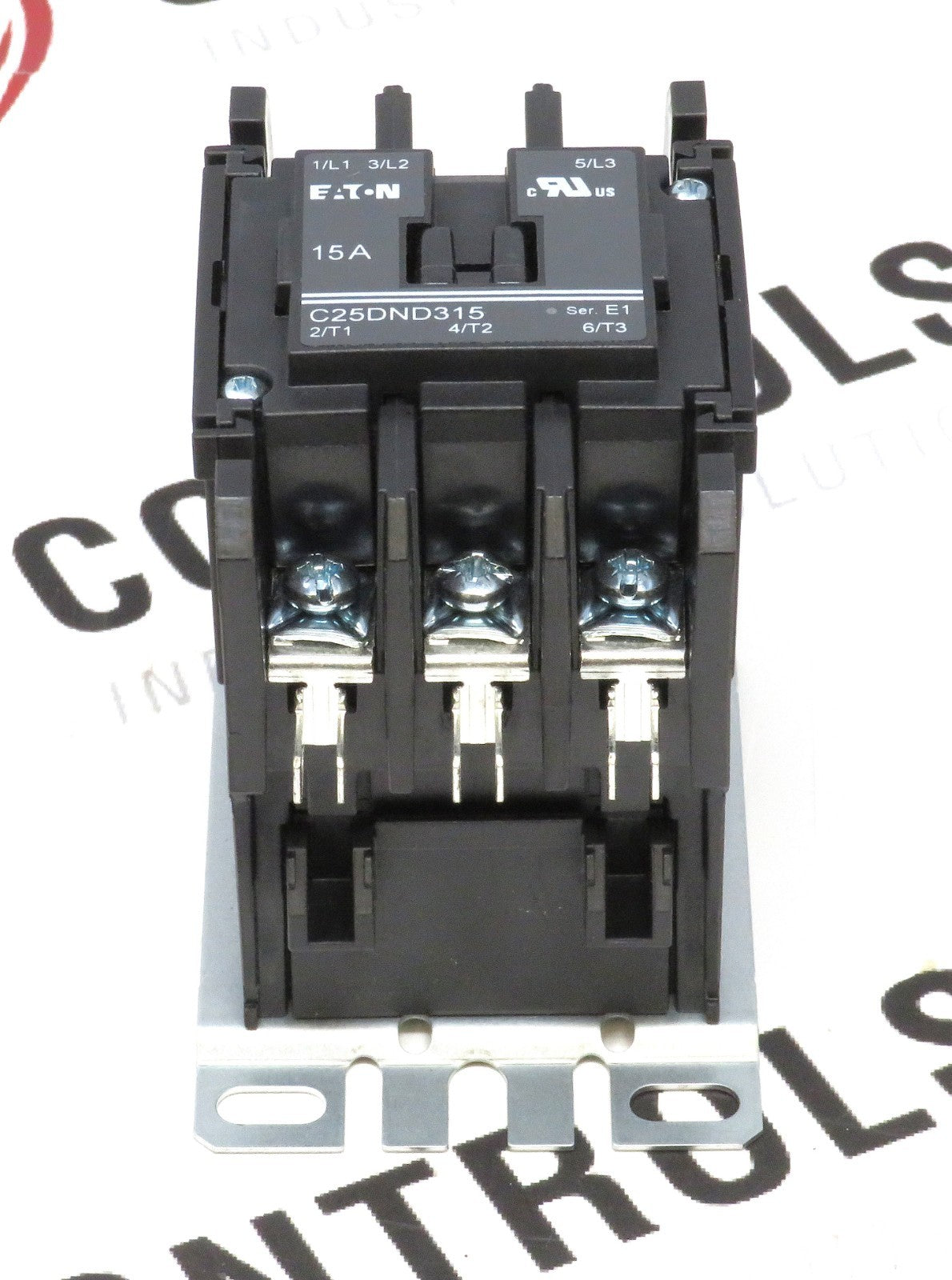 Eaton C25DND315A Definite Purpose Contactor 3-Pole 15A 120V Coil0