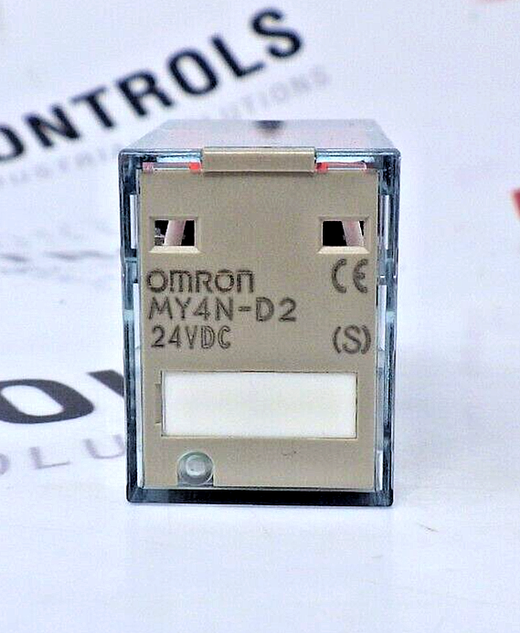 Omron MY4N-D2-24VDC 4PDT 24V DC 3A Relay with LED and Surge Protection