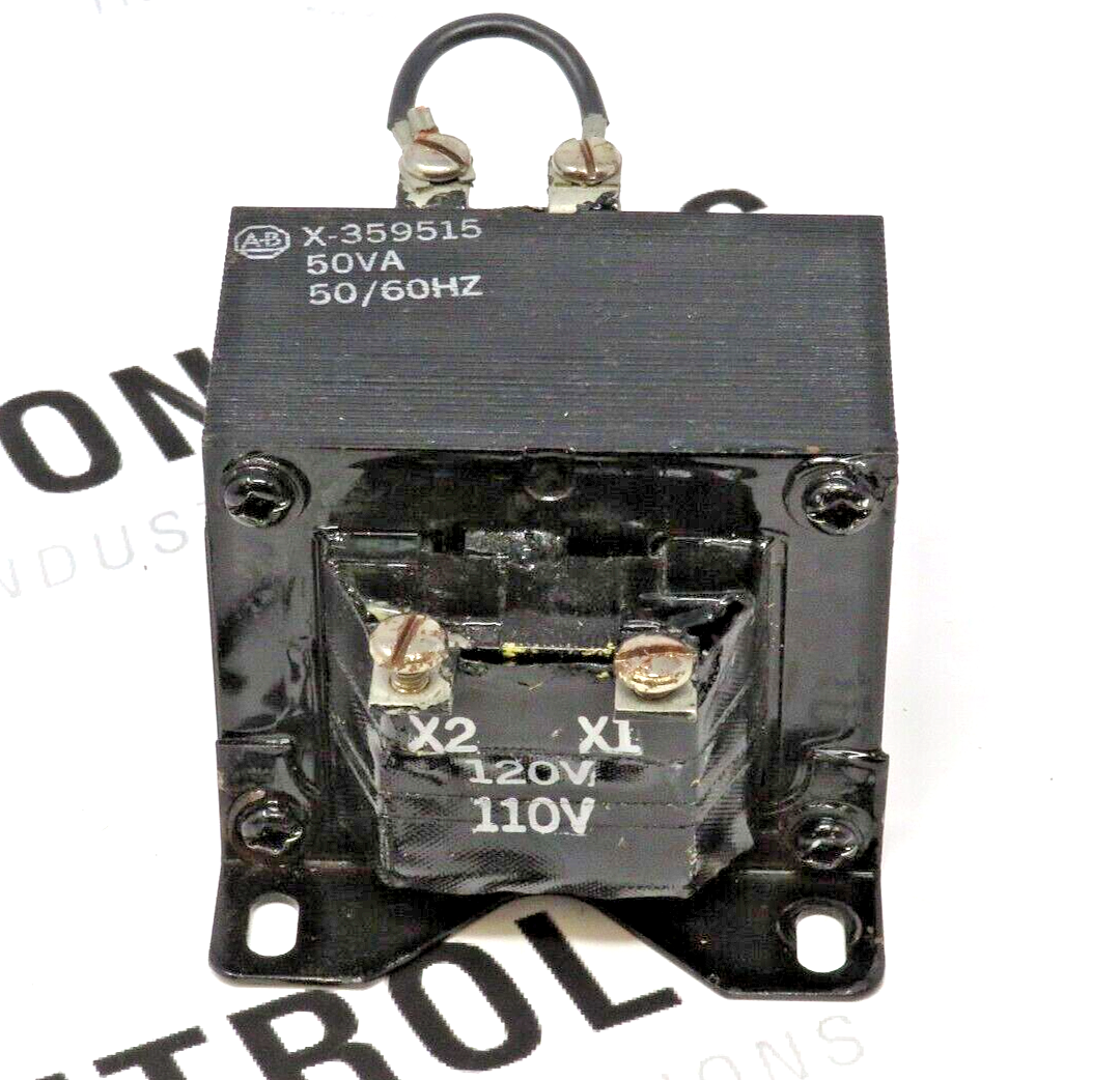 Allen-Bradley X-359515 Industrial Control Transformer 110/120 VAC 50 VA 50/60 Hz