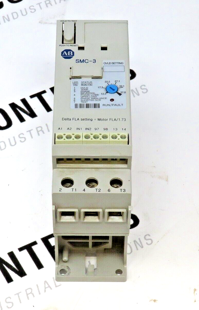 Allen-Bradley 150-C37NCR Soft Starter, Series B, 64A, 3 Phase, 200-600V