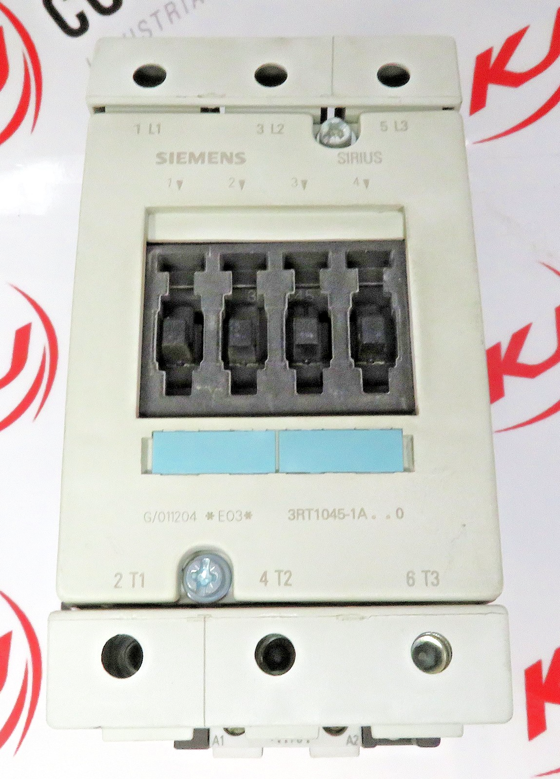 Siemens 3RT1045-1AP00 Sirius 3-Pole 80A 230V Contactor 37kW S3 3NO AC Coil0