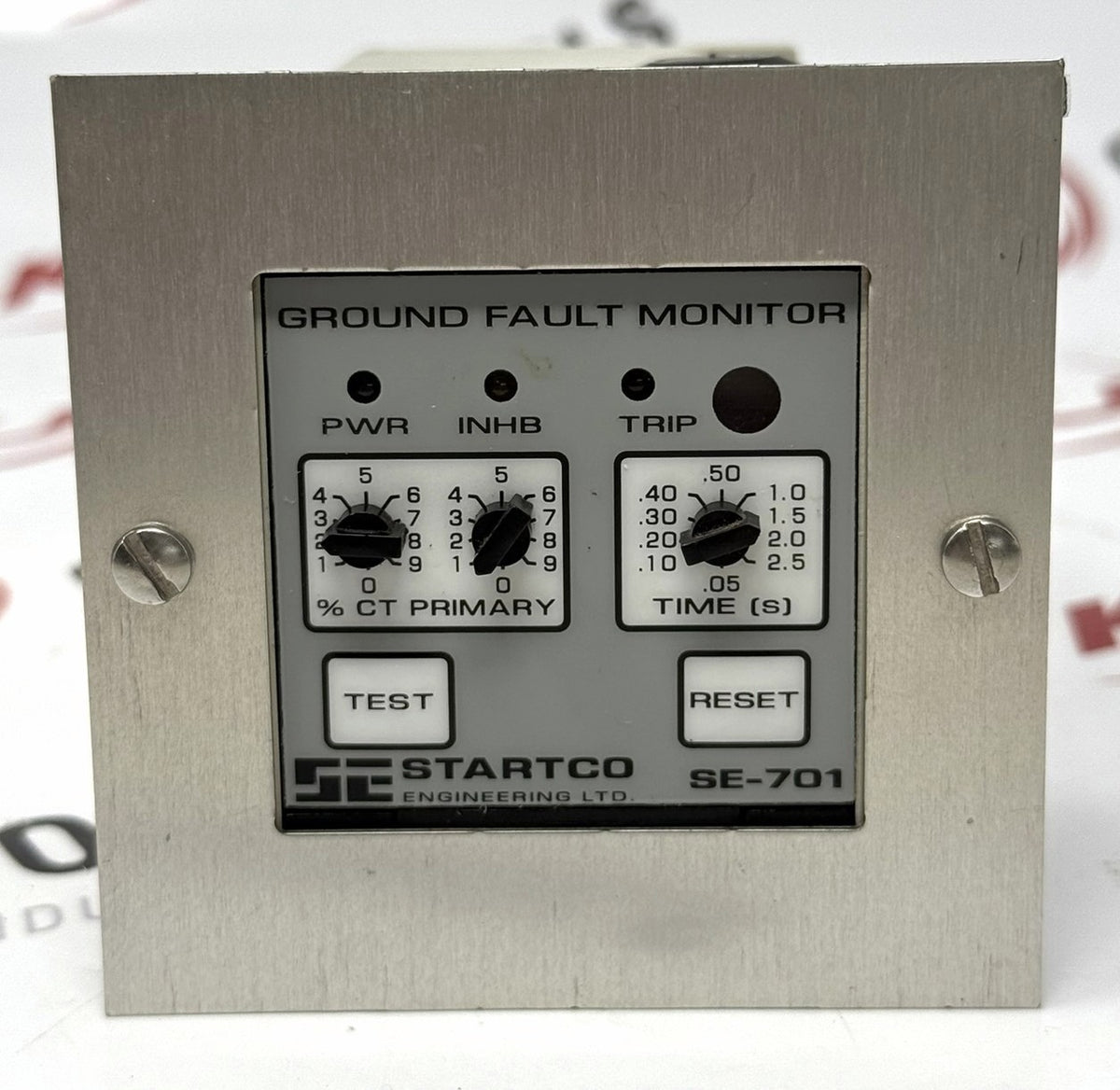 STARTCO SE-701 Ground Fault Monitor Protection Relay0