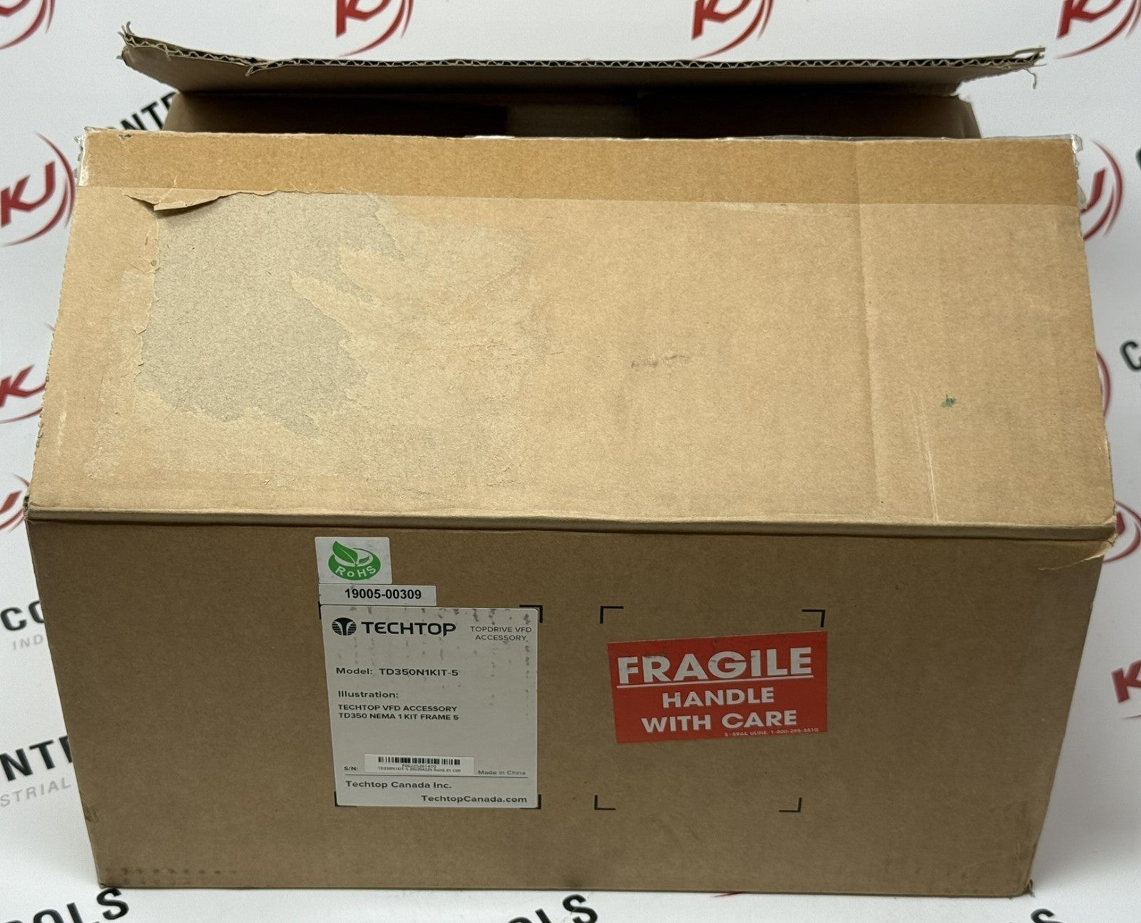 Techtop TD350N1KIT-5 NEMA 1 Enclosure Kit for TOPDRIVE350 Frames 1-50