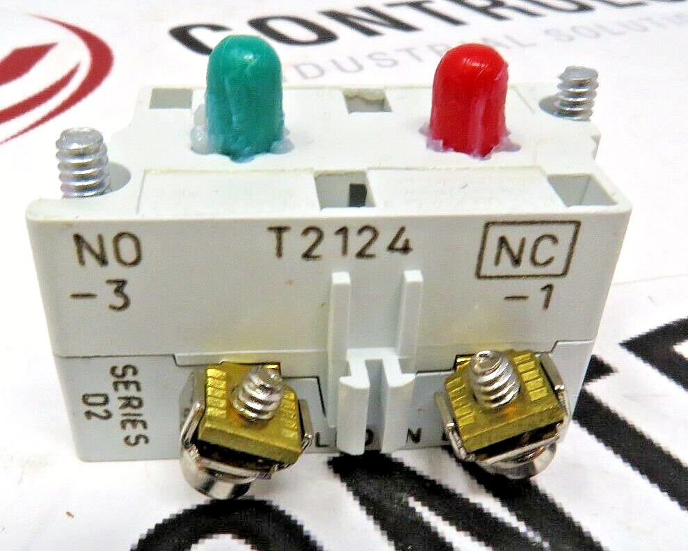 Eaton 10250T1 30mm Pushbutton Contact Block 1NO-1NC