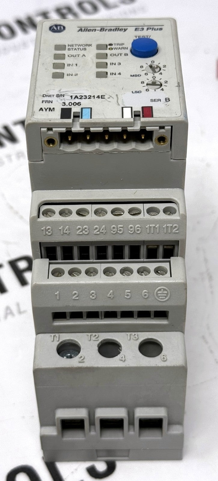 Allen-Bradley 592-EC2DD E3 Plus Overload Relay 9-45A1