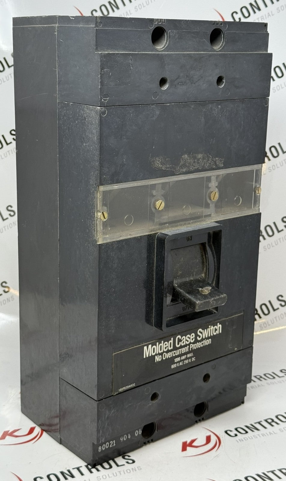 Westinghouse NB31200SNW 3-Pole Molded Case Circuit Breaker 1200A 600VAC1