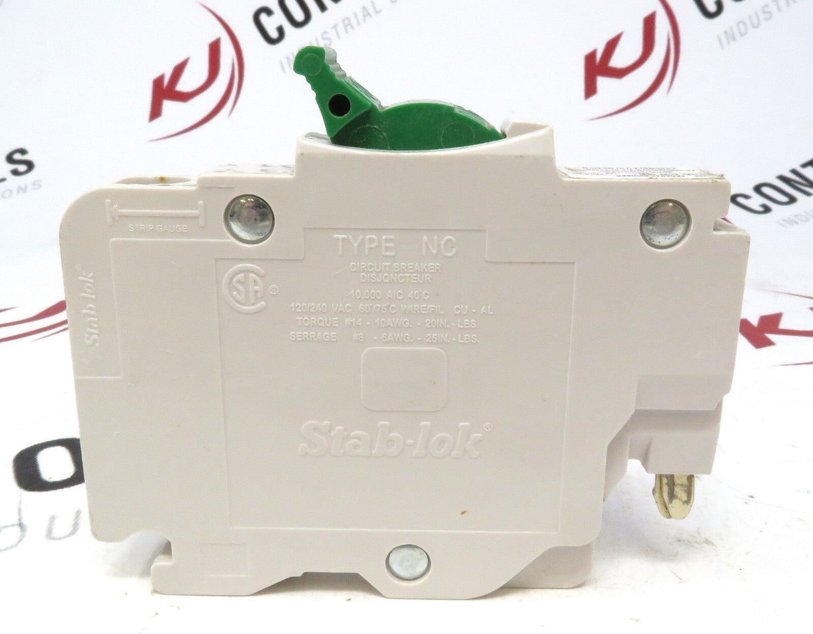 Federal Pioneer NC030CP 30A 1P Stab-lok Type NC Circuit Breaker 120/240V0
