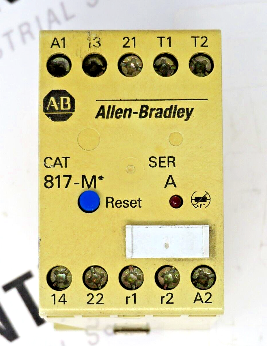 Allen-Bradley 817-MD 110 VAC 50/60 HZ Thermistor Control Module