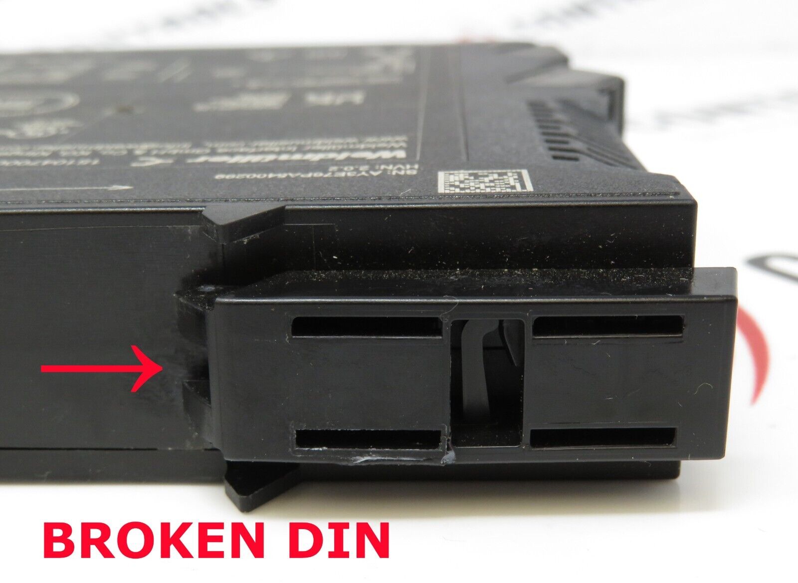 Weidmüller ACT20P-CMT-10-AO-RC-S Current Transformer 1510470000 Broken DIN Clip