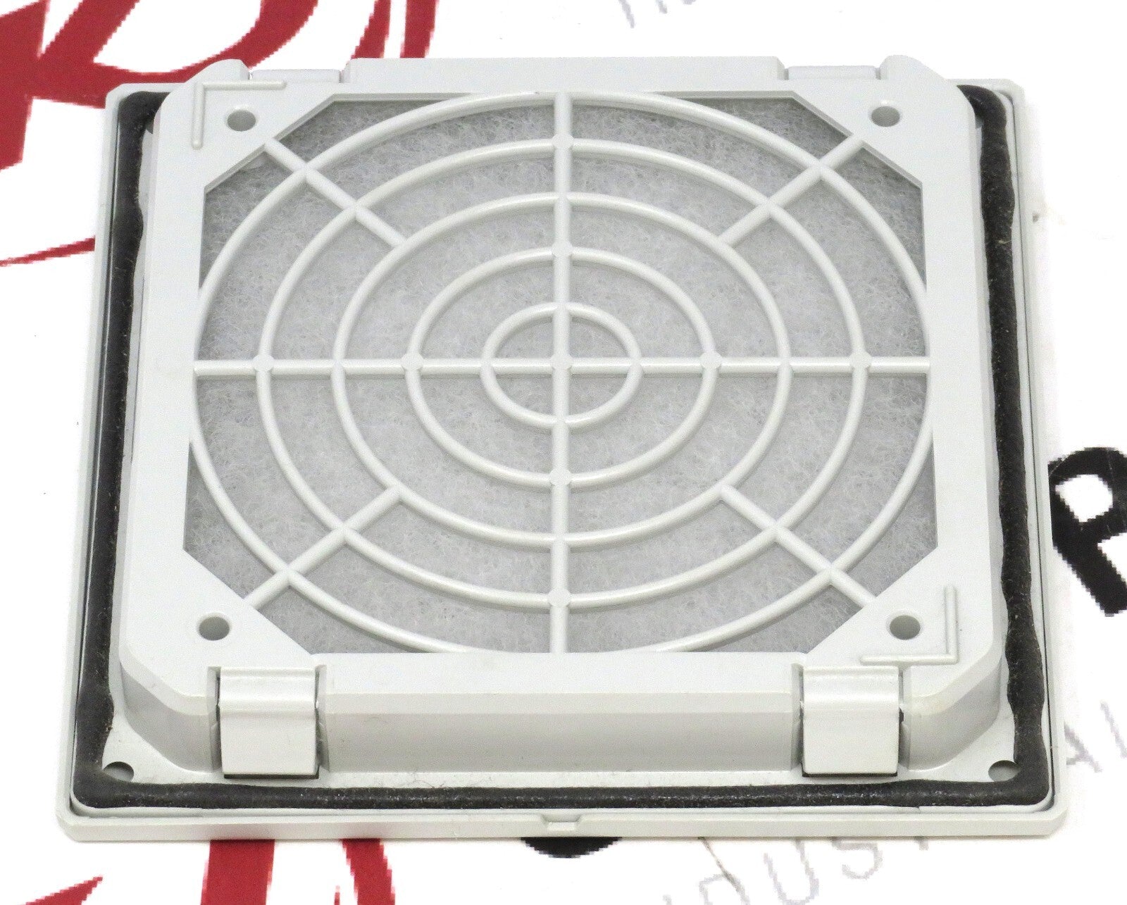 Nvent Hoffman SG0400404 4" Exhaust Grille Kit IP54 w/ Filter & Template1