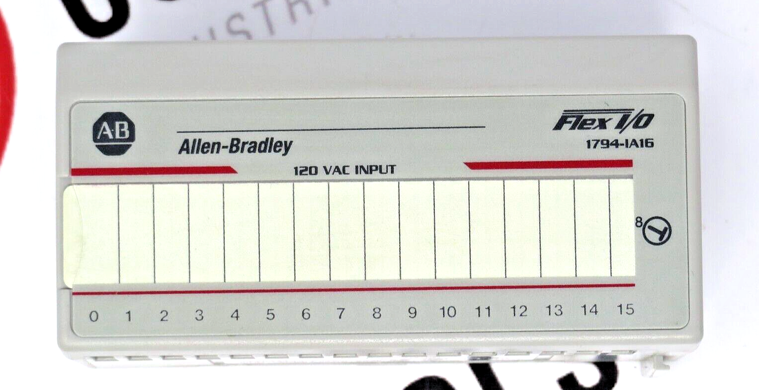Allen-Bradley 1794-IA16 FLEX I/O 16-Inputs 120VAC Digital Input Module
