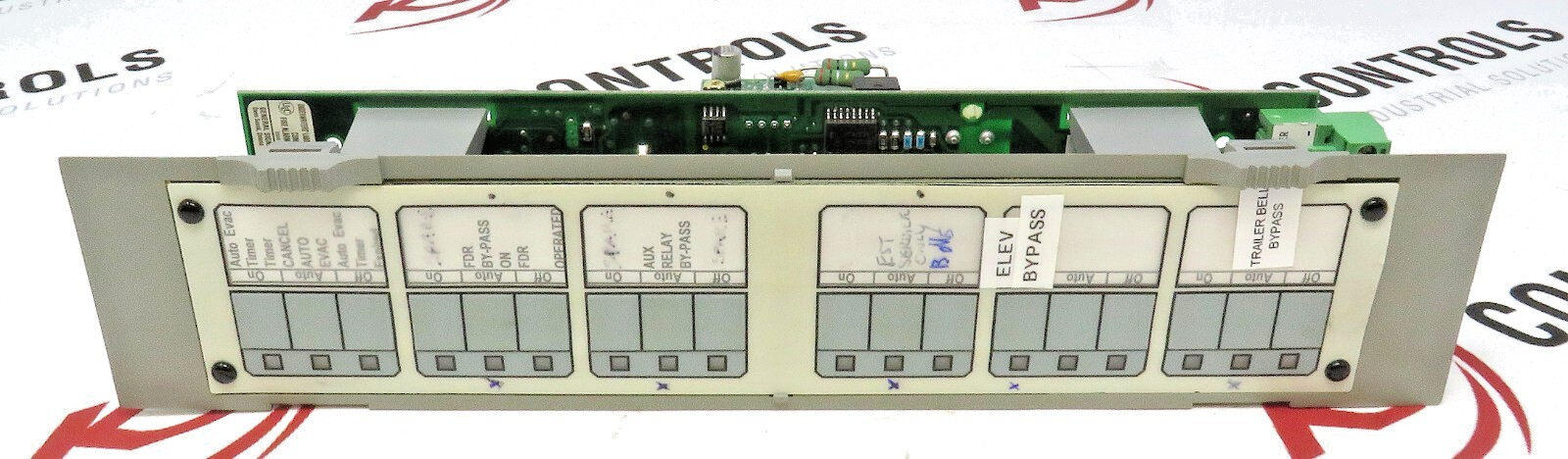 General Signal 3-PPS/M LED Annunciator Pushbutton Module 270495 Rev 2.00
