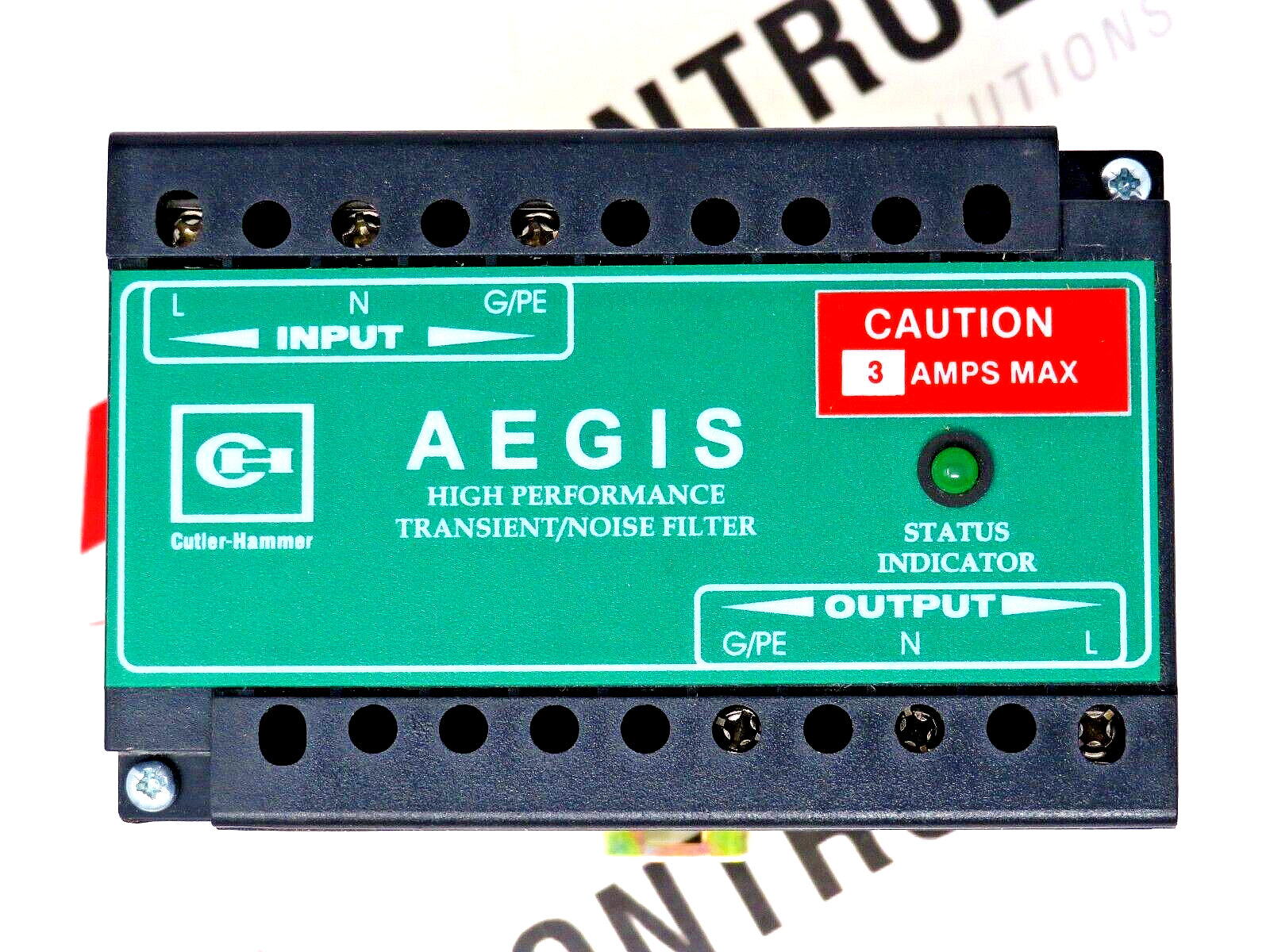 Cutler-Hammer AGSHWCH120N03XS 120V 3A Transient Voltage Surge Suppressor EMI