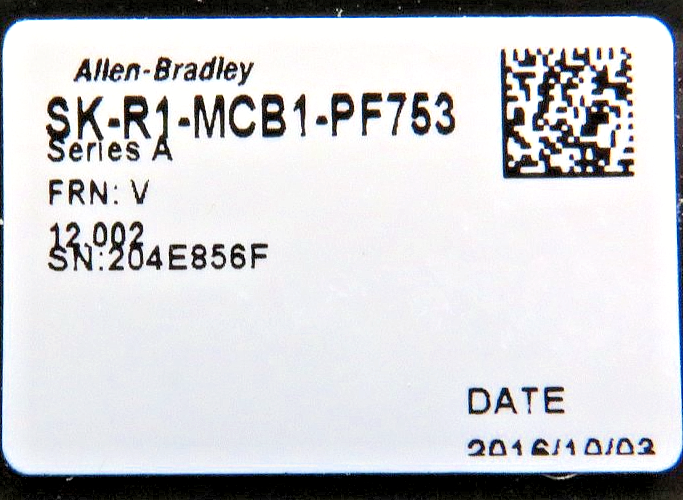 Allen-Bradley SK-R1-MCB1-PF753 PowerFlex 753 Main Control Board Kit