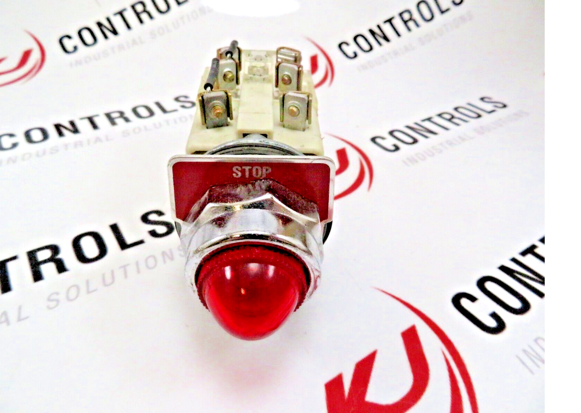 Square D / Schneider Electric 9001-KM-1 Red Pilot Light