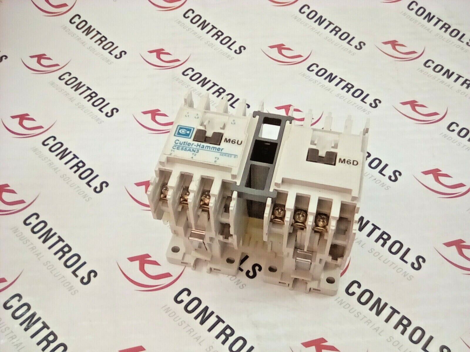 Eaton Cutler Hammer CE55AN3 Reversing Contactor 110V 50Hz / 120V 60Hz Coil