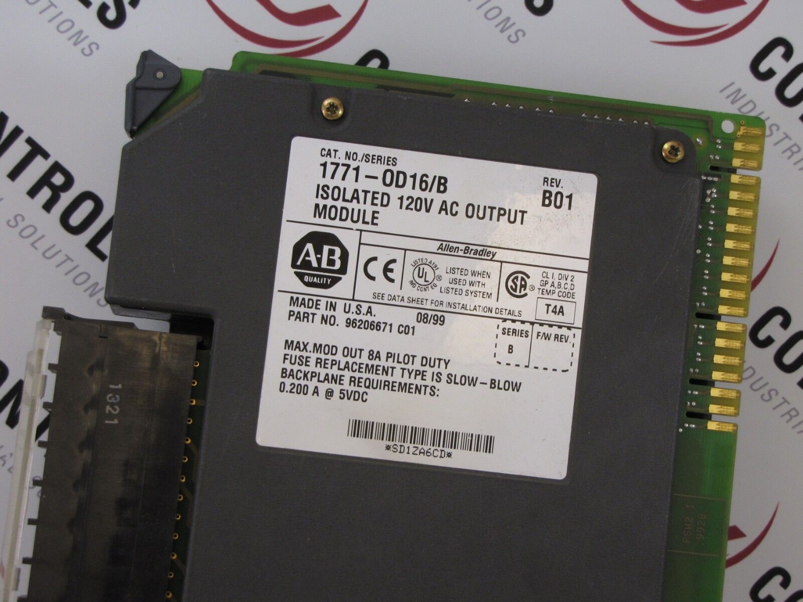 Allen-Bradley 1771-OD16 Output Module Digital 16-Point 120VAC Isolated