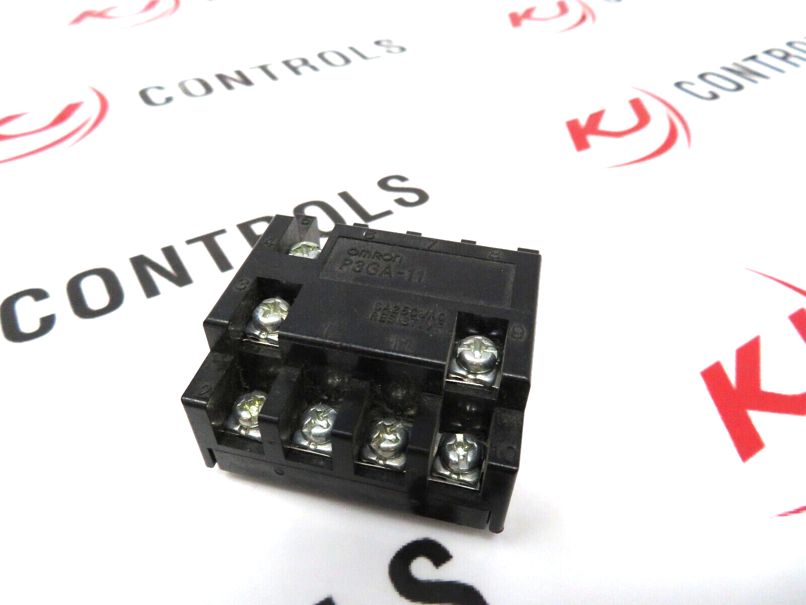 Omron P3GA-11 Relay Socket 11Pin 6A 250VAC Screw Terminals