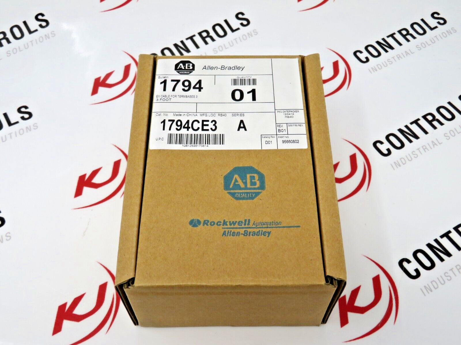 Allen-Bradley 1794-CE3 Flex I/O 3 Foot Extender Cable