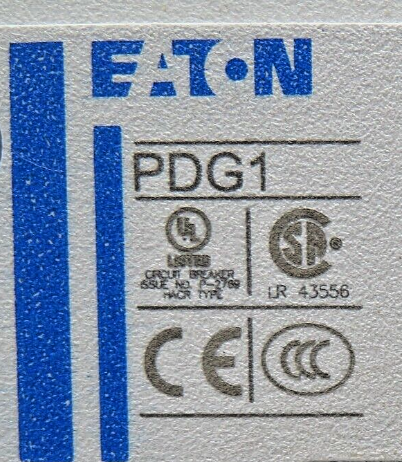 Eaton PDG13F0060TFFJ Power Defense Molded Circuit Breaker 60A 3-Pole 25kA @480V