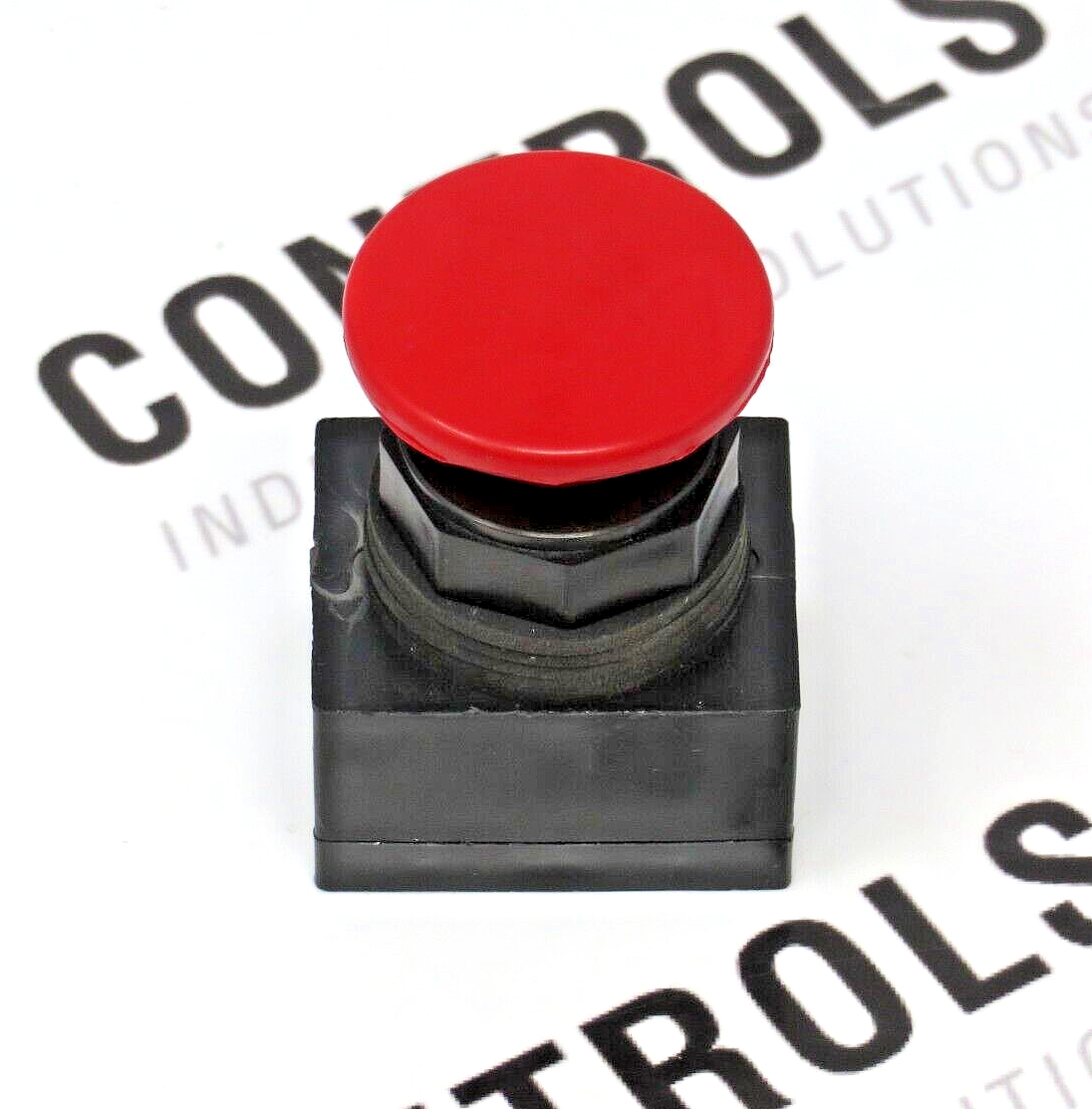C3 Controls 22PPNONC-XPMRD Push-Pull Button NO/NC Polyester Clamp Mushroom Cap
