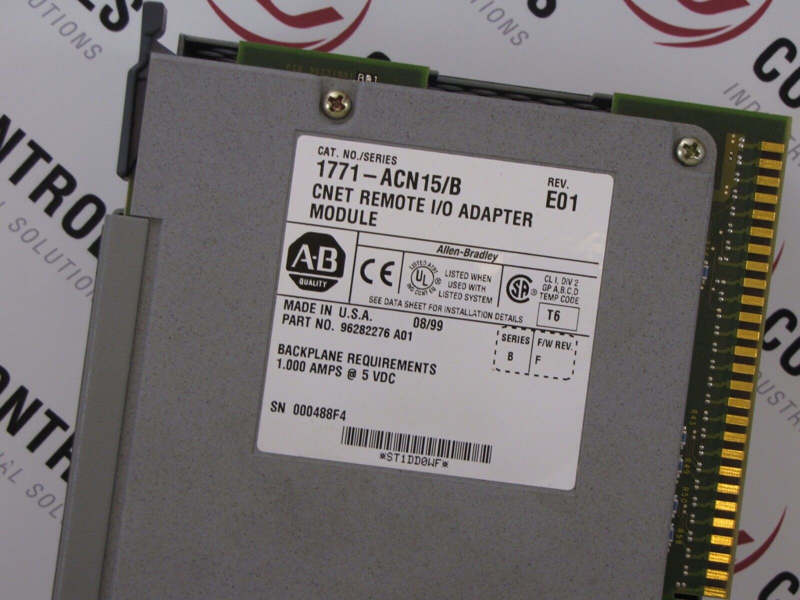 Allen-Bradley 1771-ACN15/B Control Net 1771 I/O Adapter PLC5