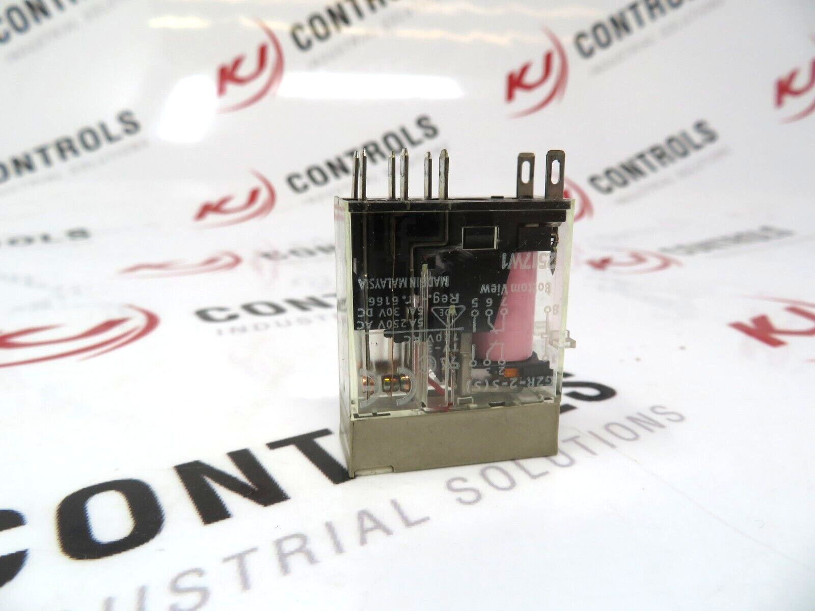 Omron G2R-2-S AC120 (S) Relay 2Pole 5A 50/60Hz DPDT Plug In General Purpose