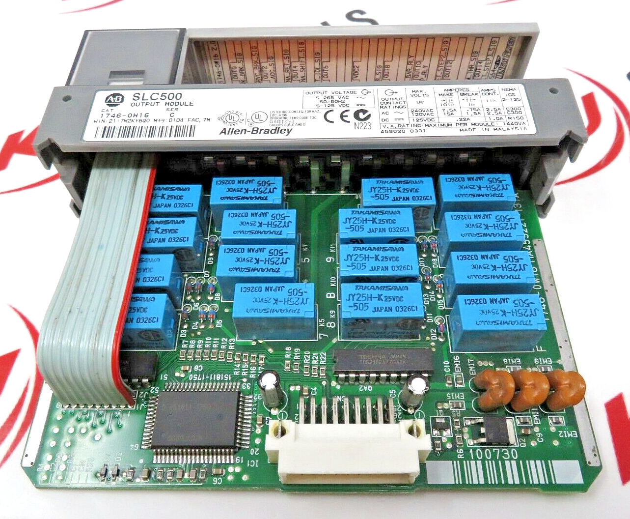 Allen-Bradley 1746-OW16 SLC 500 Digital Contact Output Module Series C