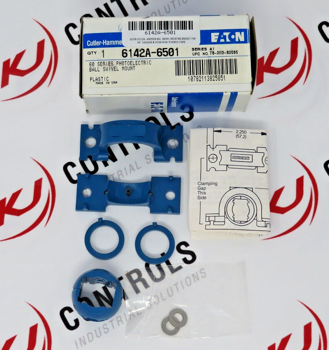Eaton Cutler Hammer 6142A-6501 Ball Swivel Mounting Bracket