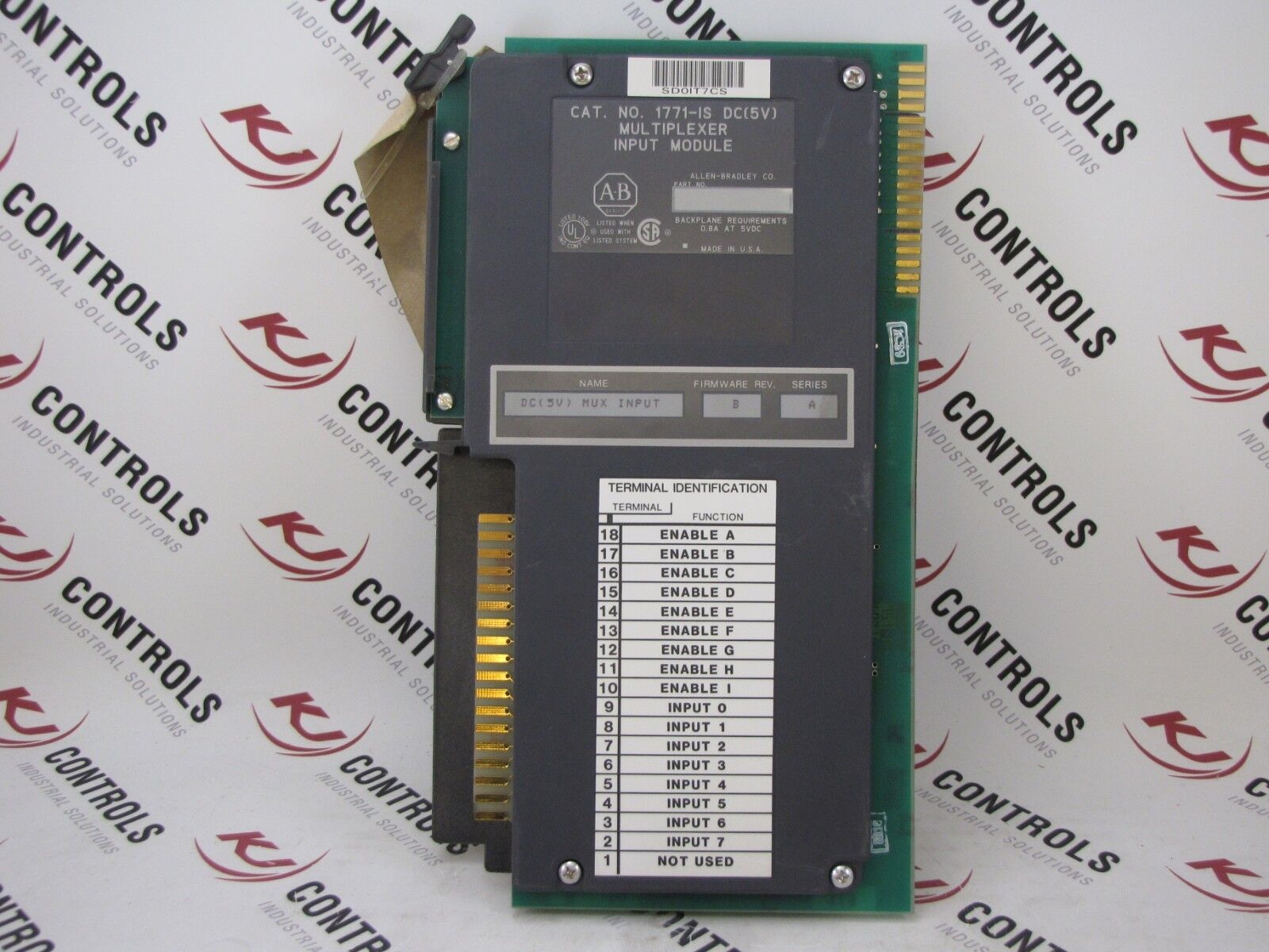 Allen-Bradley 1771-IS Input Module Multiplexer 72-Point 5VDC PLC-5