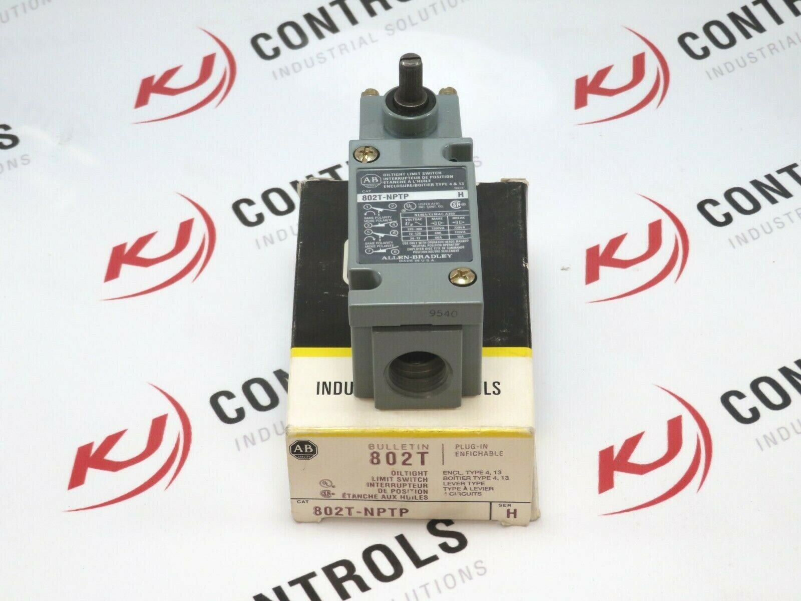 Allen-Bradley 802T-NPTP Oil-Tight Limit Switch NEMA-4/13