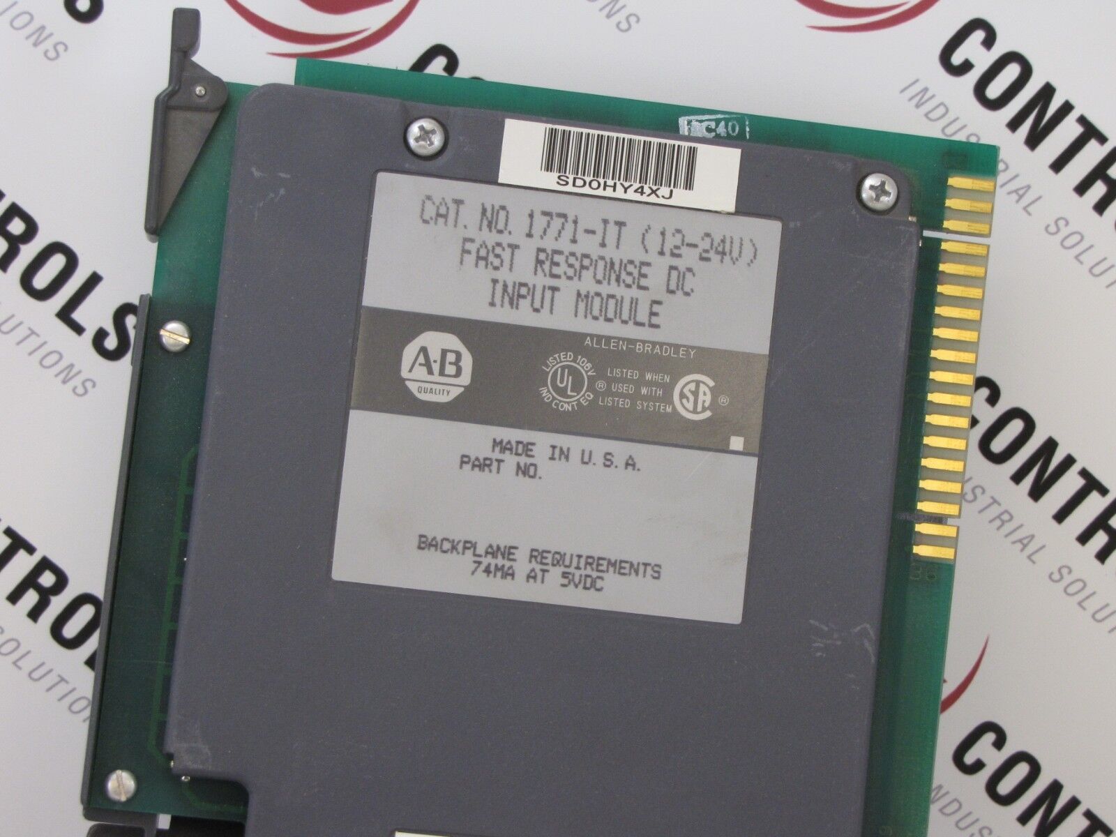 Allen-Bradley 1771-IT Input Module DC 12-24VDC 8-Point Fast Response PLC-5