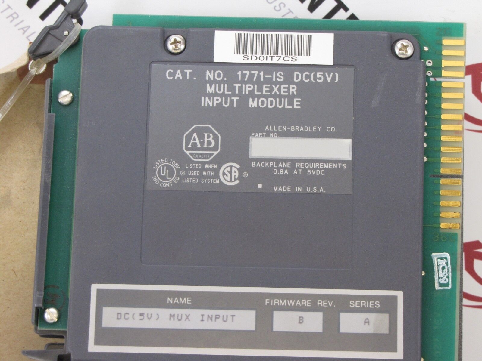 Allen-Bradley 1771-IS Input Module Multiplexer 72-Point 5VDC PLC-5