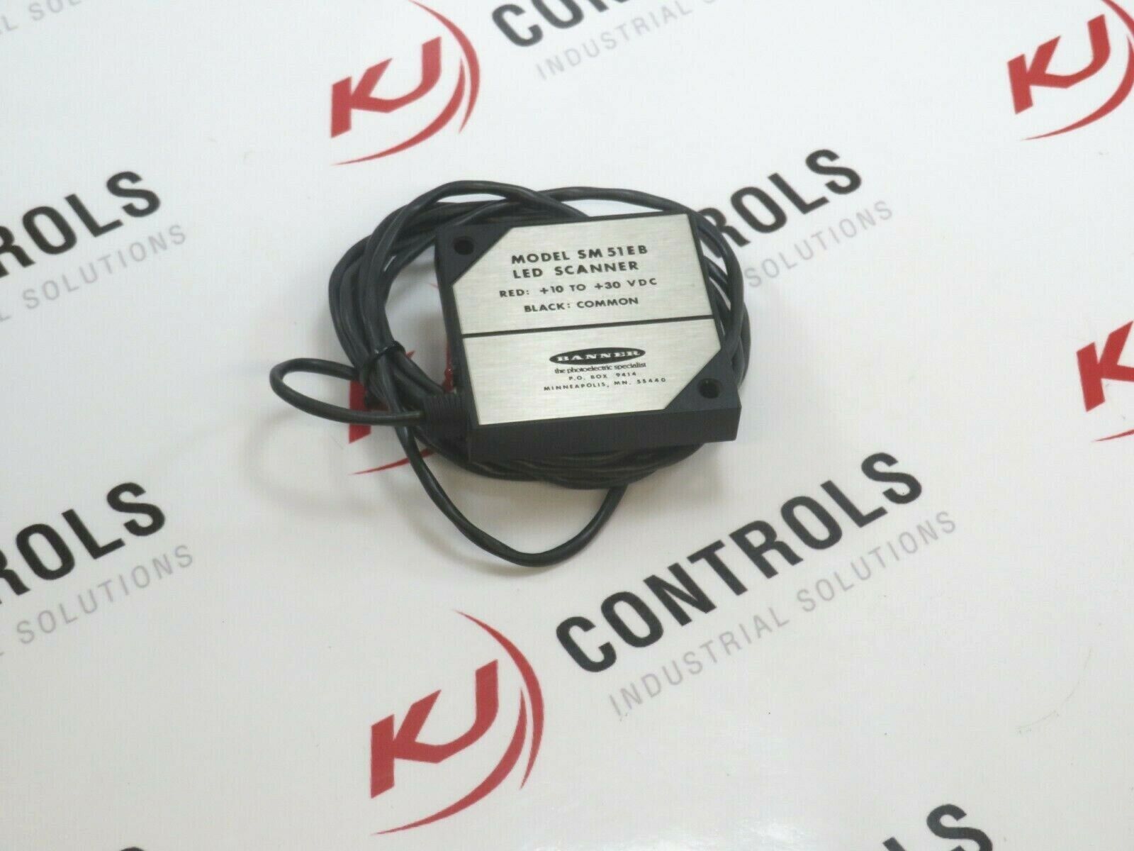 Banner Engineering SM51EB LED Scanner Photoelectric Emitter 10-30VDC 8M Range