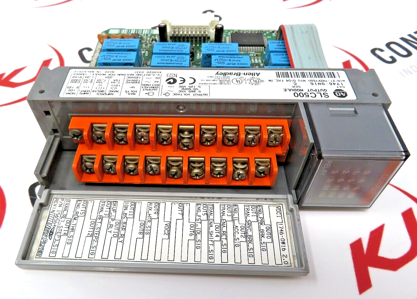 Allen-Bradley 1746-OW16 SLC 500 Digital Contact Output Module Series C