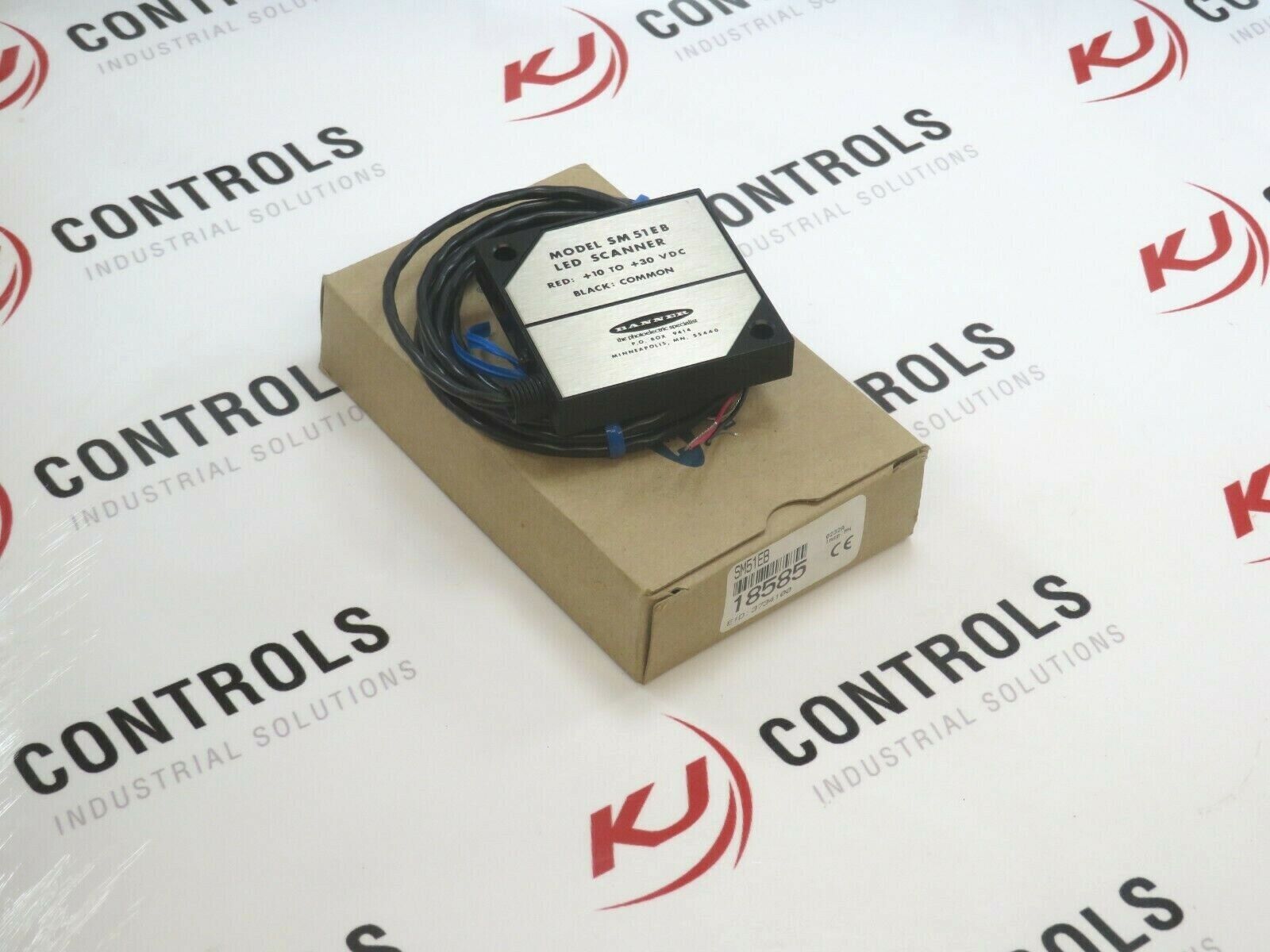 Banner Engineering SM51EB LED Scanner Photoelectric Emitter 10-30VDC 8M Range