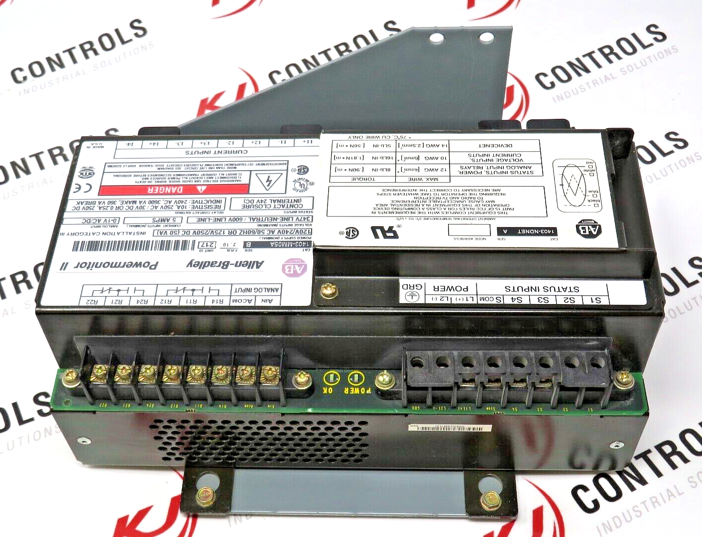 Allen-Bradley 1403-MM05A Powermonitor II / 1403-NDNET DeviceNet Accessory Device