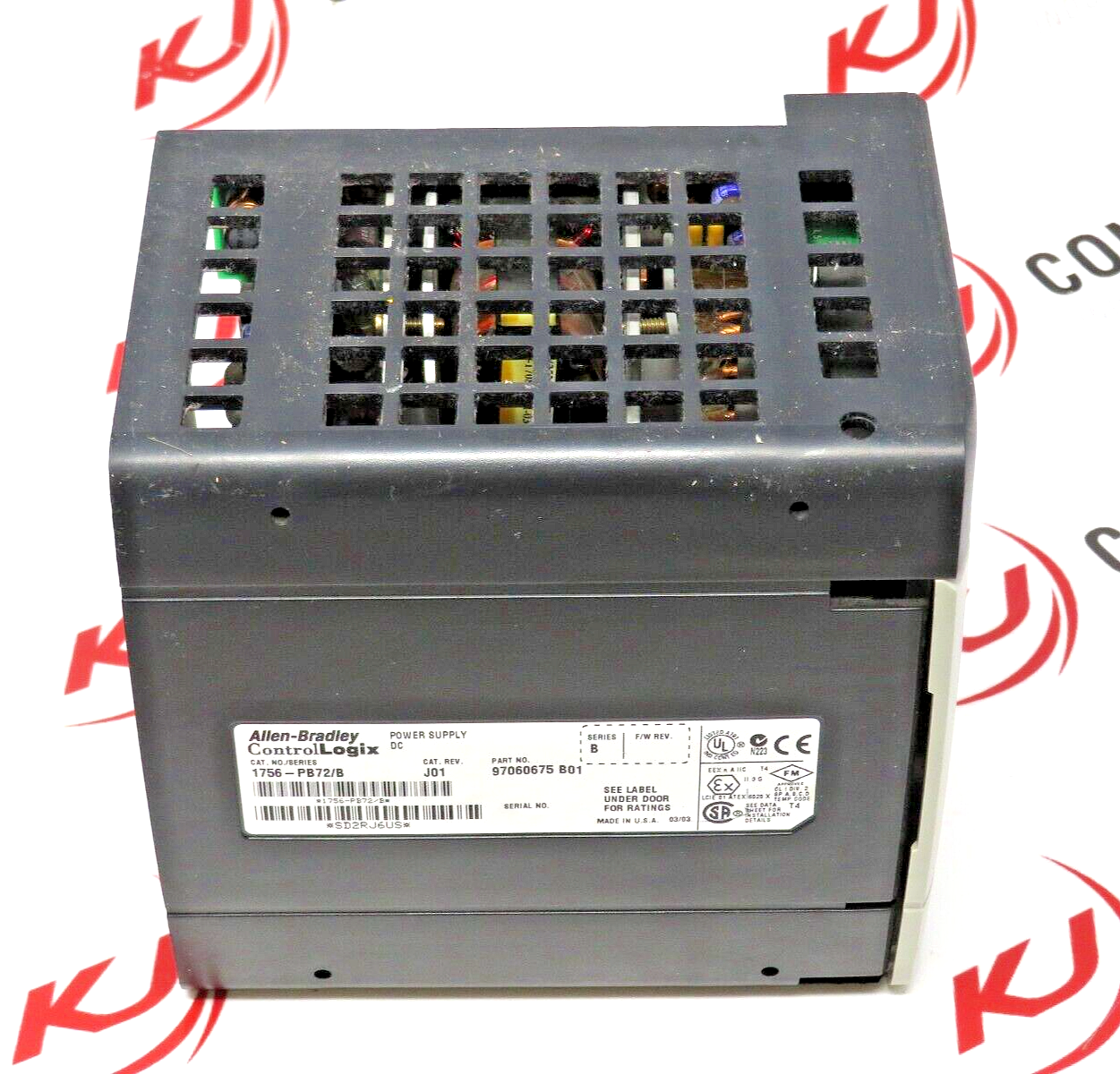 Allen-Bradley ControlLogix 1756-PB72 24V Standard DC Power Supply