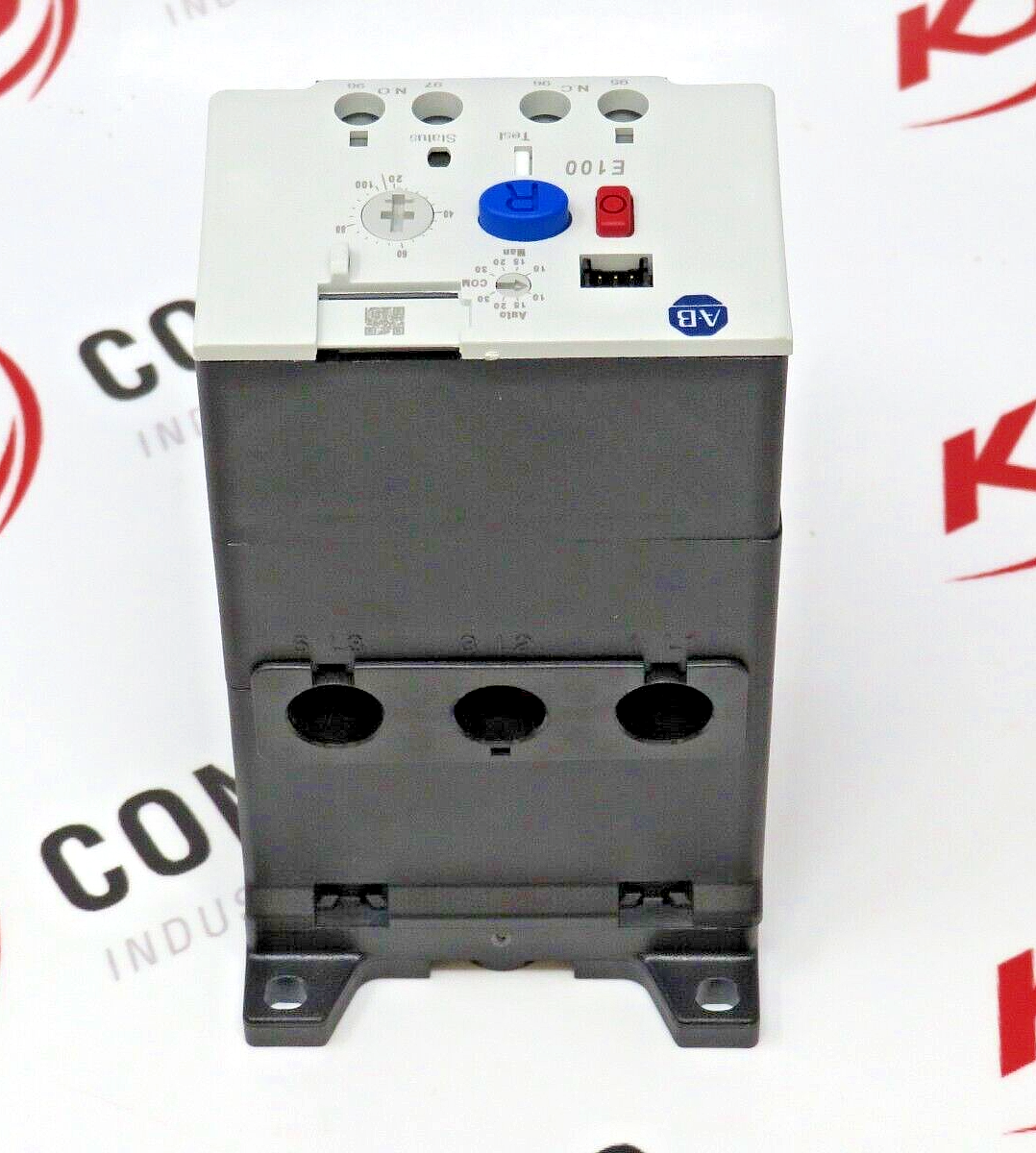 Allen-Bradley 193-1EFGP E100 Electronic Overload Relay 20-100A DIN/Panel Mount