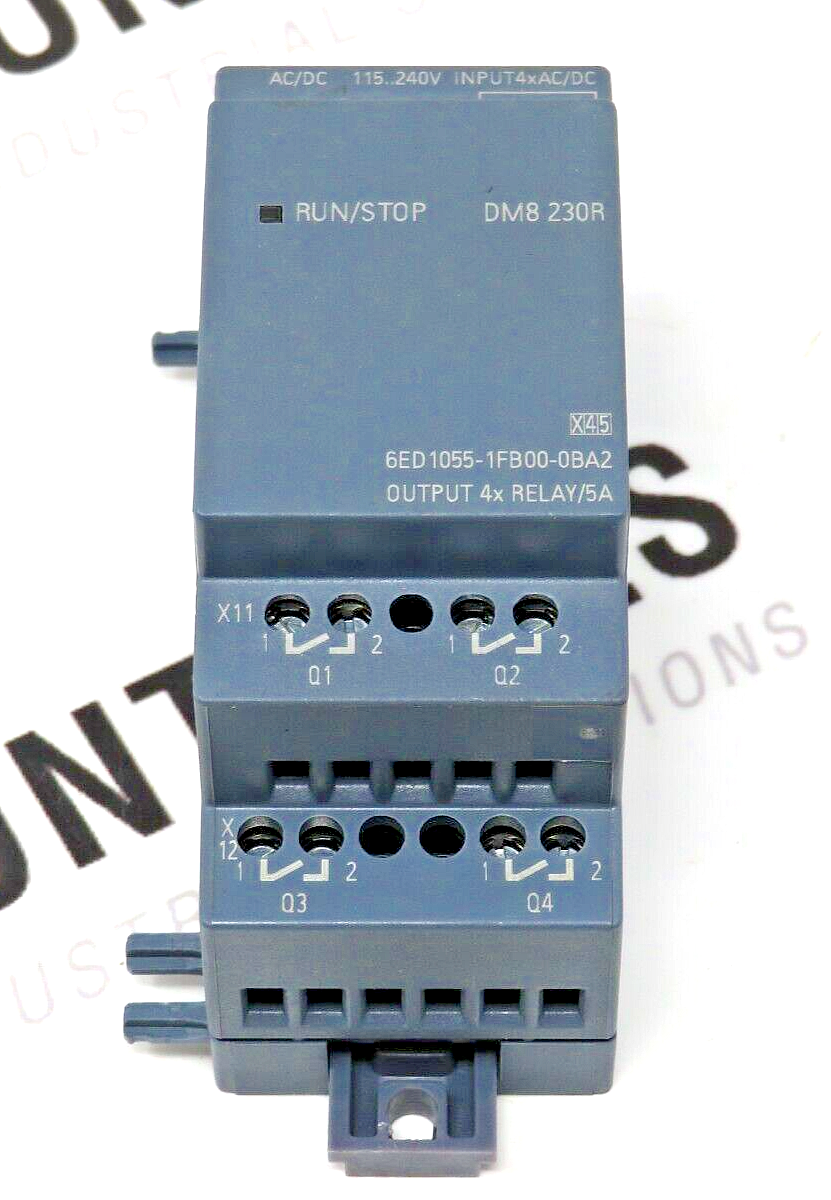 Siemens 6ED1055-1FB00-0BA2 LOGO! DM8 230R Expansion Module