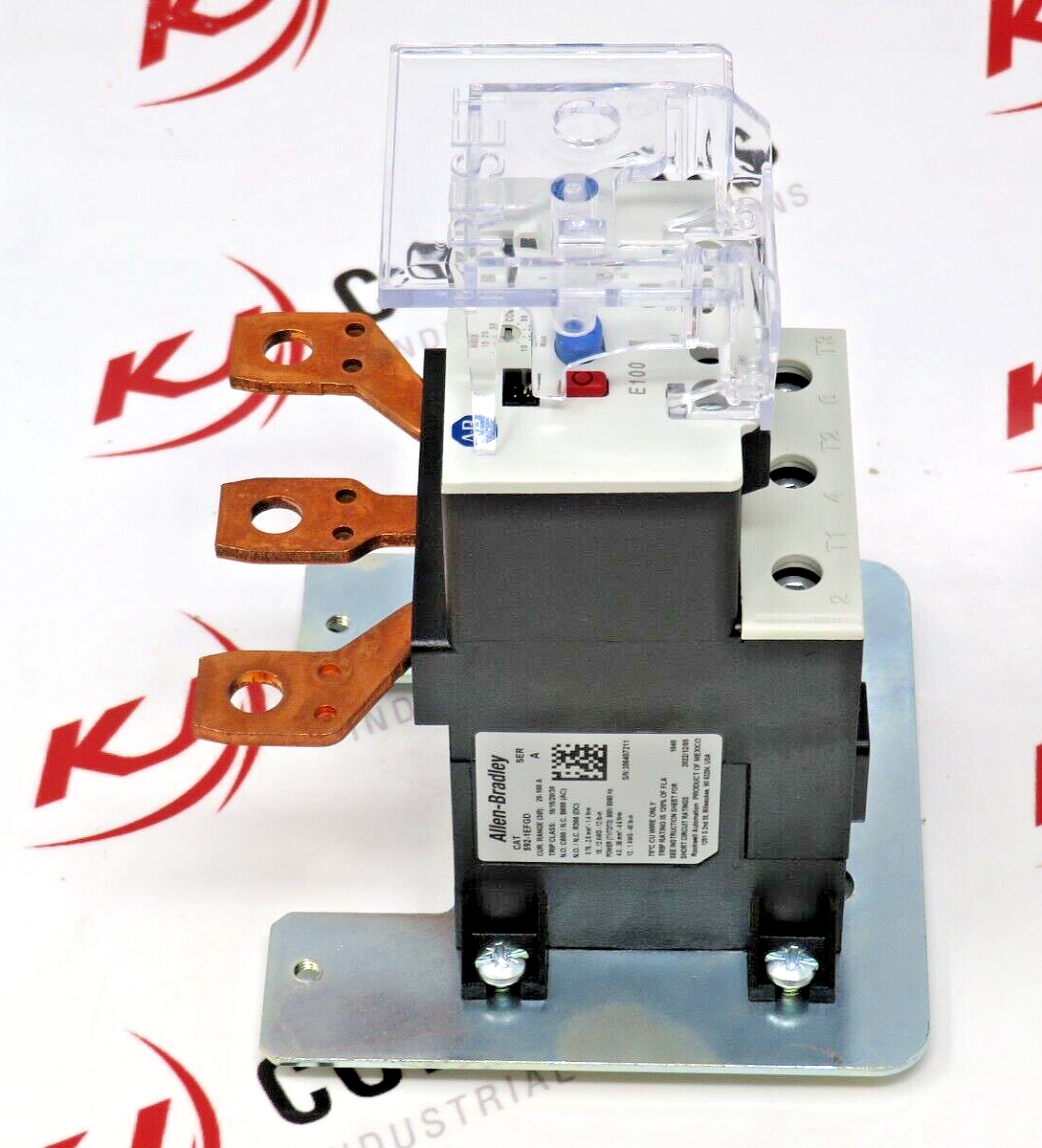 Allen-Bradley 592-1EFGD E100 Overload Relay 20-100A 600V 50/60HZ