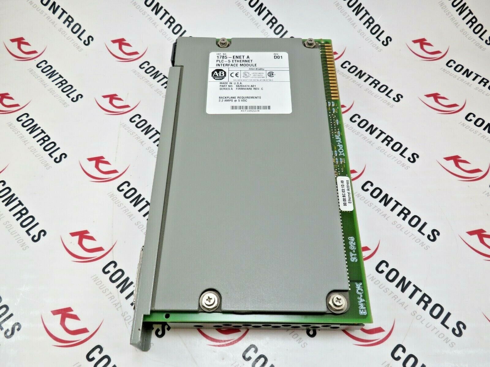 Allen-Bradley 1785-ENET PLC-5 EtherNet IP Communication Expansion Module 5VDC 2A