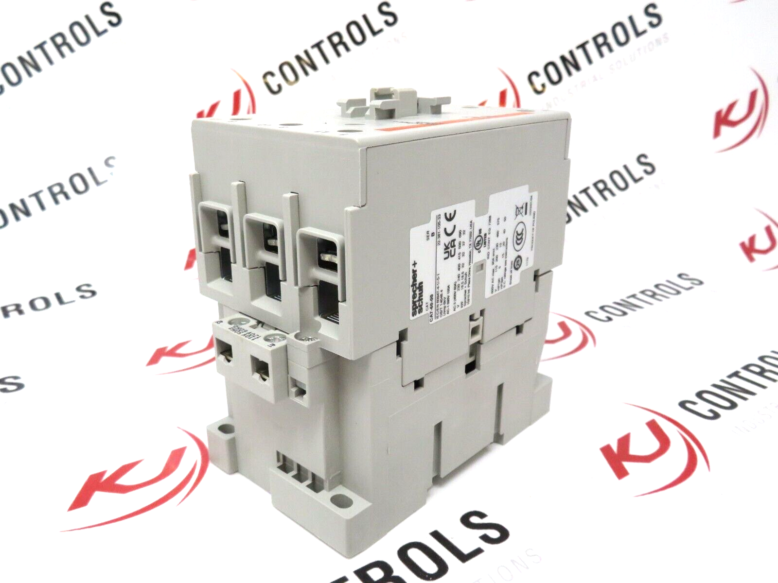 Sprecher + Schuh CA7-60-10-120 Contactor 60A 110-120VAC 50/60Hz Side Mount 1NO