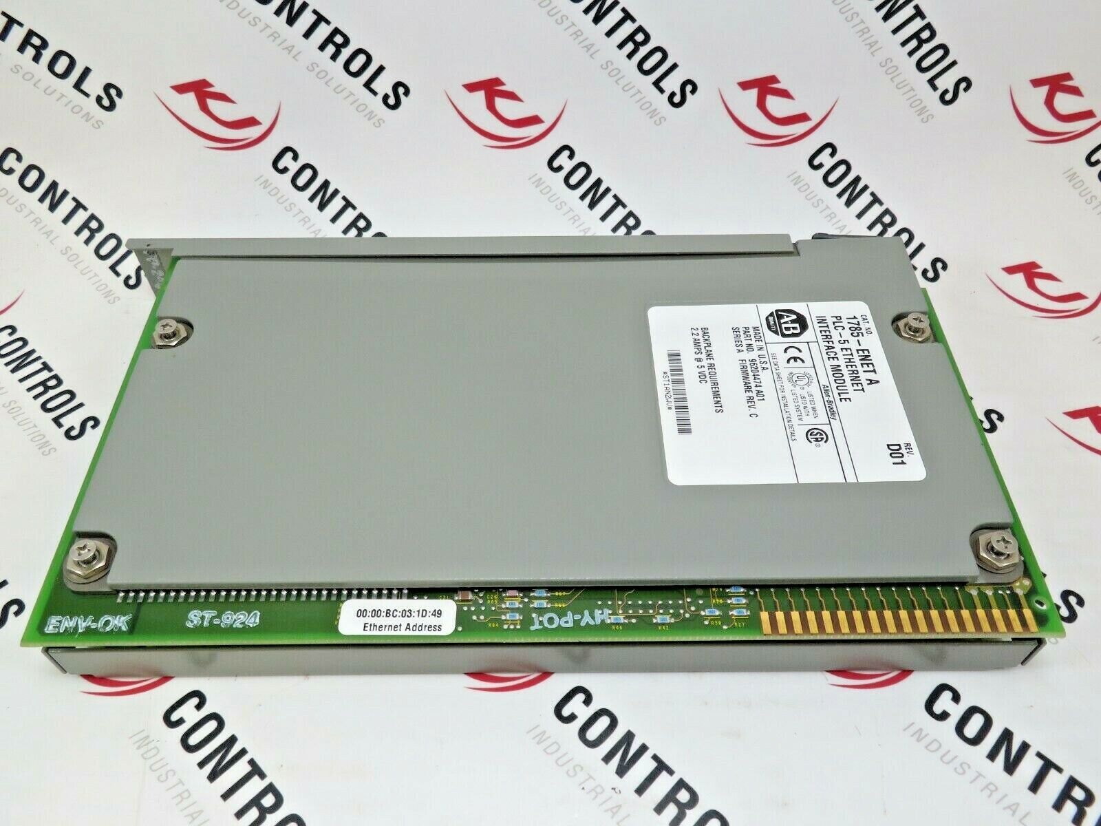 Allen-Bradley 1785-ENET PLC-5 EtherNet IP Communication Expansion Module 5VDC 2A