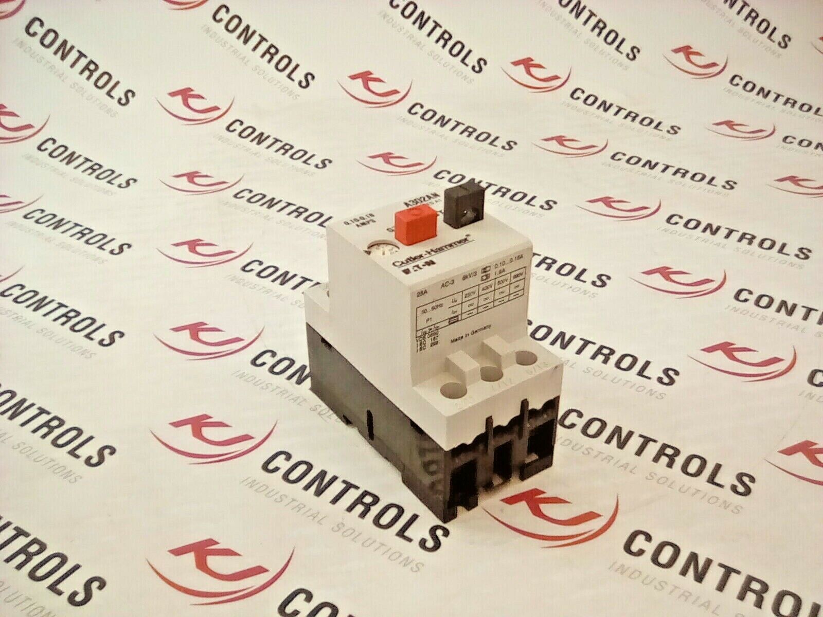 Eaton Cutler Hammer A302AN Starter Motor Protector 0.10-0.16A