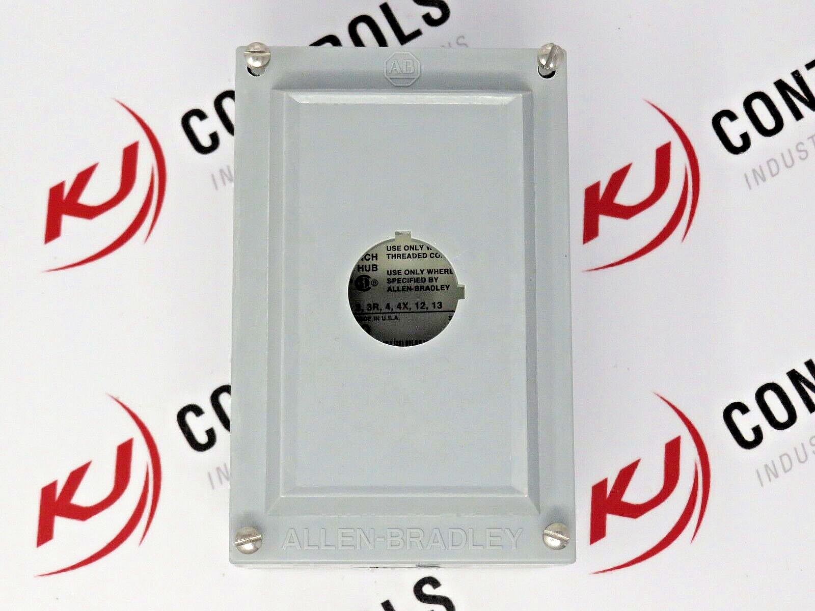 Allen-Bradley 800H-1HZ4R Push-Button Heavy Duty Enclosure Type 4, 4X, 13