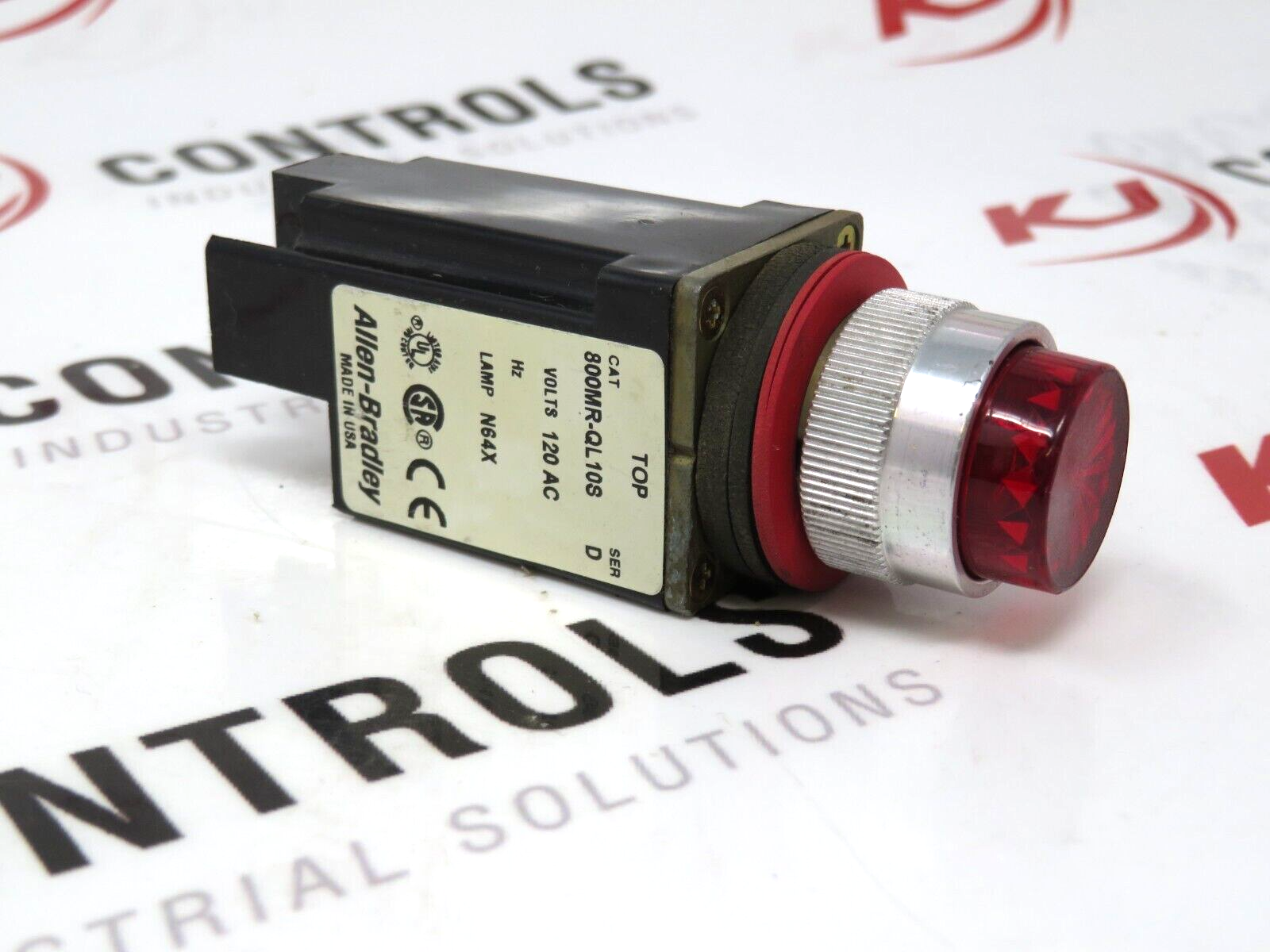 Allen-Bradley 800MR-QL10S Pilot Light 120VAC