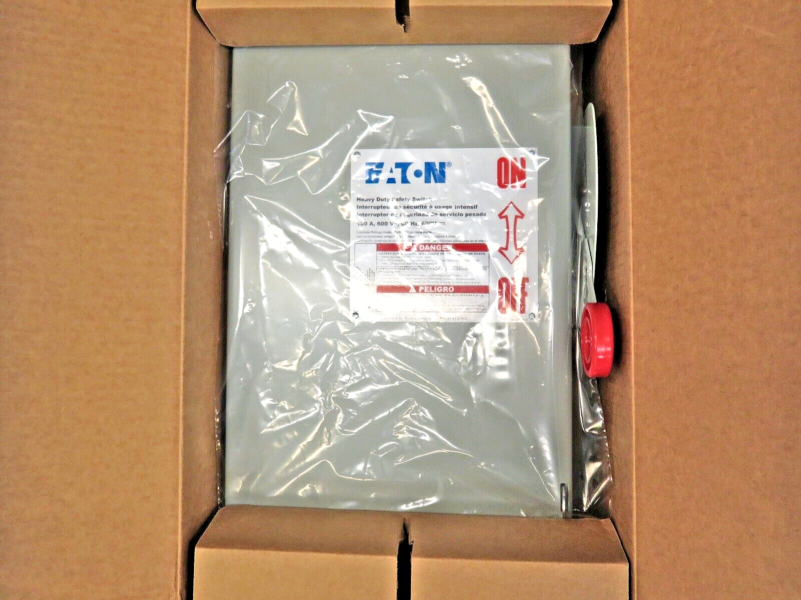 Eaton 1HD263 Heavy Duty Fusible Safety Switch 100A 600VAC/DC